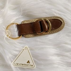 Vintage Liz Claiborne Key Ring NWT